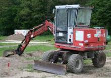 Kolová rypadla Gehlmax MB 445 Mobil