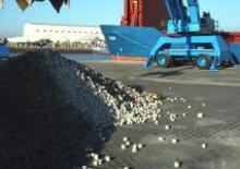 Manipulátory s materiálem Terex-Fuchs MHL 585