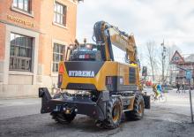 Kolová rypadla Hydrema MX 16 G