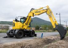 Kolová rypadla Komatsu PW118MR-11