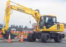 Kolová rypadla Komatsu PW130-6
