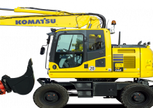 Kolová rypadla Komatsu PW148-10 