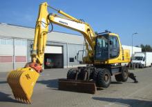 Kolová rypadla Komatsu PW150ES-6