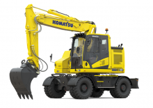 Kolová rypadla Komatsu PW168-11E1
