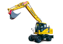 Kolová rypadla Komatsu PW180-7E0