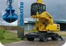 Kolová rypadla Komatsu PW200-7E0