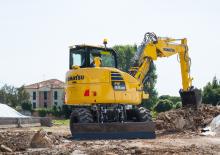 Kolová rypadla Komatsu PW98MR-10