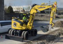 Kolová rypadla Komatsu PW98MR-11E0