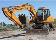 Kolová rypadla Hyundai R 130 W 3