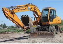 Kolová rypadla Hyundai R 130 WM