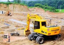 Kolová rypadla Hyundai R 140 W 7
