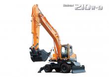 Kolová rypadla Hyundai R210W-9