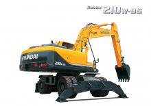 Kolová rypadla Hyundai R210W-9S