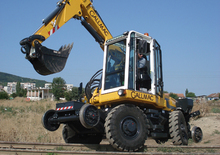 Kolová rypadla Gallmac RMW 115