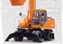 Kolová rypadla Doosan Solar 200 W-III