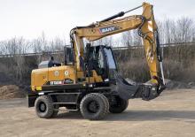 Kolová rypadla Sany SY155W