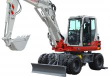Kolová rypadla Takeuchi TB 395W