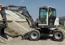 Kolová rypadla Terex TW 70