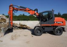 Kolová rypadla Terex TW160