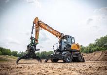 Kolová rypadla Case WX175E SR