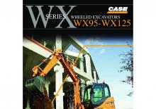 Kolová rypadla Case WX95