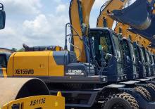 Kolová rypadla XCMG XE155WD