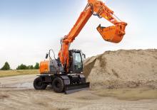 Kolová rypadla Hitachi ZX 145 W 3