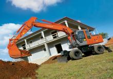 Pásová rypadla Hitachi ZX 160 W