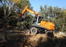 Kolová rypadla Hitachi ZX 170 W-3