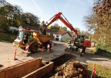 Kolová rypadla Hitachi ZX 170 W-3