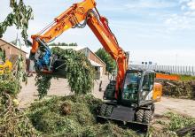 Kolová rypadla Hitachi ZX140W-6