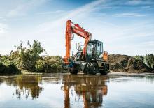 Kolová rypadla Hitachi ZX140W-6