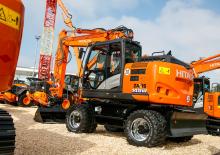 Kolová rypadla Hitachi ZX145W-6