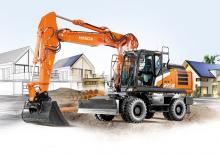 Kolová rypadla Hitachi ZX220W-7