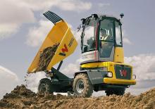 Kolové dumpery Wacker Neuson DV45 dual view