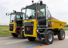 Kolové dumpery Wacker Neuson DV60-2 dual view