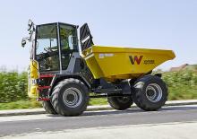 Kolové dumpery Wacker Neuson DV90-2 dual view