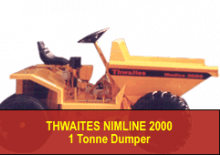 Kolové dumpery Thwaites Nimline 2000 FK