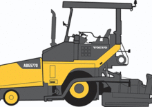 Kolové finišery Volvo ABG5770