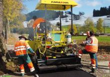 Kolové finišery Ammann AFW 270 E/G