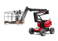 Kolové kloubové pracovní plošiny Manitou ATJ 46+ e CR