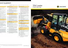 Kolové nakladače John Deere Construction 324 J