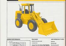 Kolové nakladače John Deere Construction 444 C
