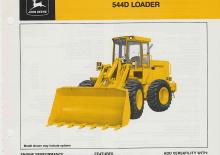 Kolové nakladače John Deere Construction 544 D