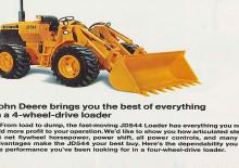 Kolové nakladače John Deere Construction 544