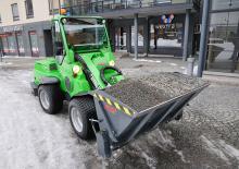 Kolové nakladače Avant Tecno Avant 755i