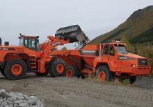 Kolové nakladače Doosan DL450-3