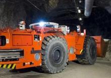 Elektrické kolové nakladače Sandvik LH514E