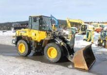 Kolové nakladače Komatsu WA 150