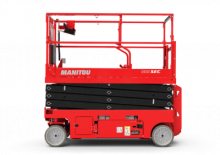 Kolové nůžkové plošiny Manitou 100 SEC S3